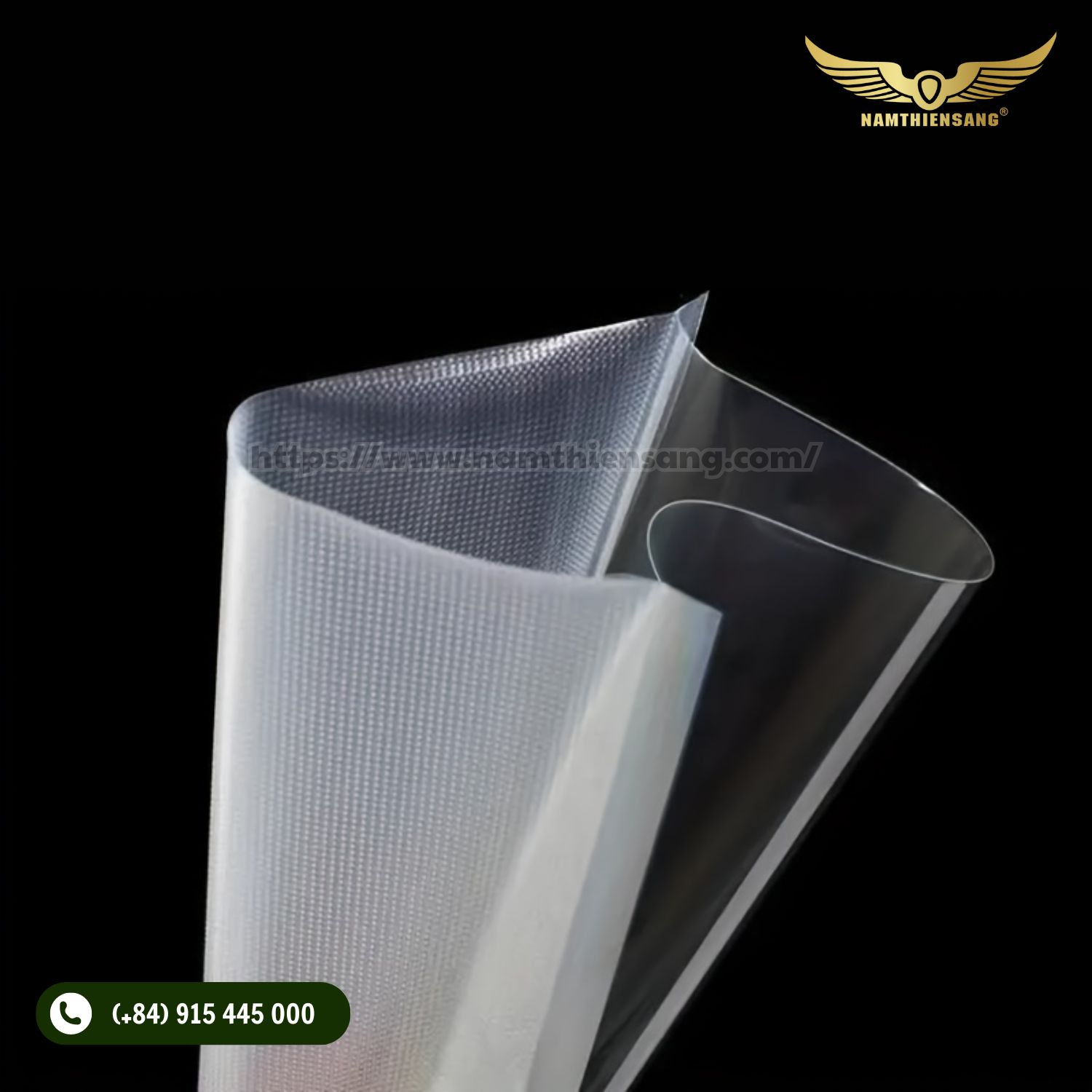 Túi PA Hút Chân Không Một Mặt Nhám